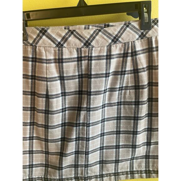 Plaid Mini Skirt Womens Size 10 Schoolgirl Y2K Preppy Academia Retro Grunge - Picture 5 of 6